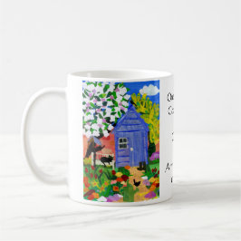 Taza De Café Mug del 'Jardín de primavera'