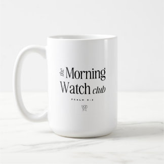 Taza De Café Mug del Morning Watch Club