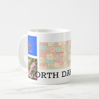 TAZA DE CAFÉ MUG DEL NORTE DE DAKOTA
