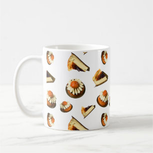 Taza De Café Mug del patrón del patrón de los tratamientos dulc