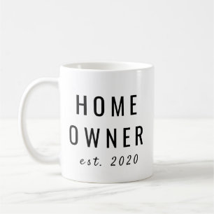 TAZA DE CAFÉ MUG DEL PROPIETARIO DEL HOGAR