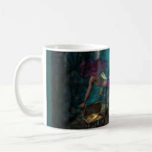 Taza De Café Mug del tesoro enterrado y sirvienta
