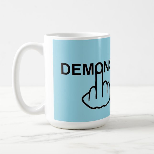Taza De Café Mug Demons Flip (Izquierda)