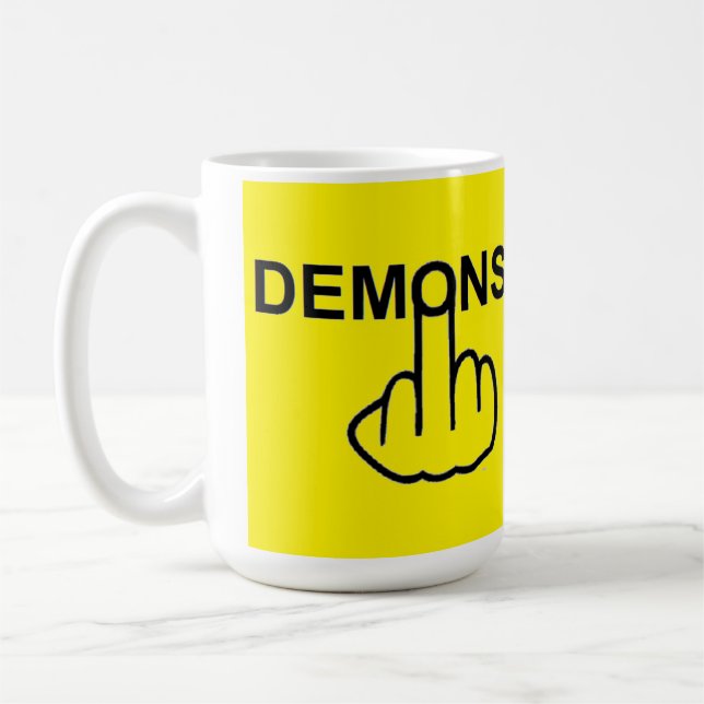 Taza De Café Mug Demons Flip (Izquierda)