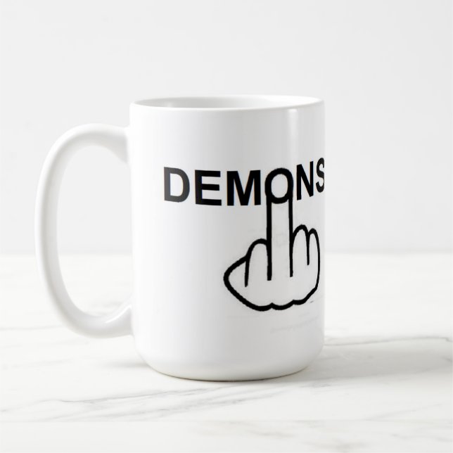 Taza De Café Mug Demons Flip (Izquierda)