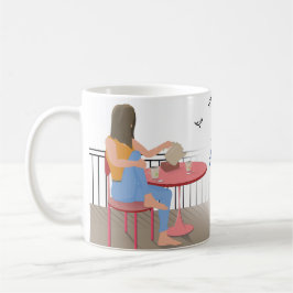 Taza De Café Mug "Des petits pas au dehors"