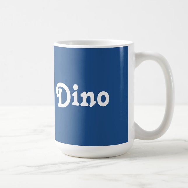 Taza De Café Mug Dino (Derecha)