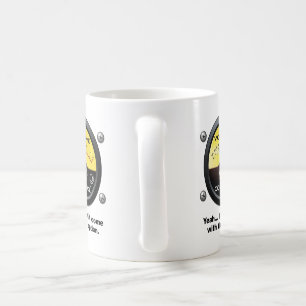 Taza De Café Mug divertida de control de volumen