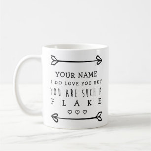 Taza De Café Mug divertida de San Valentín personalizado - Flak