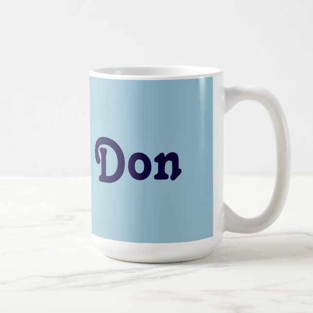Taza De Café Mug Don (Derecha)