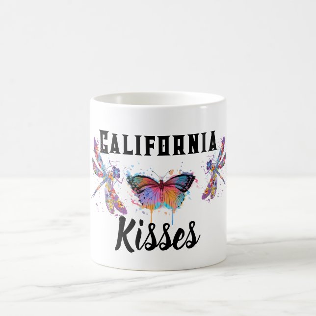 Taza De Café Mug Dragonfly personaliza a California (Centro)