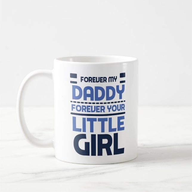 Taza De Café Mug, el Chica de papá (Izquierda)