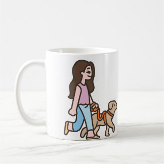 Taza De Café Mug, el dueño del perro gracioso