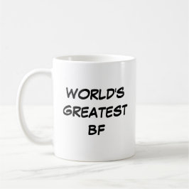 Taza De Café Mug "El mejor BF del mundo"