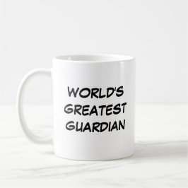 Taza De Café Mug "El mejor guardián del mundo"