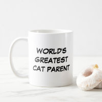 Mug "El mejor padre gato del mundo"