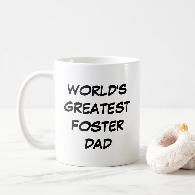 Taza De Café Mug "El mejor papá del mundo" (Con donut)