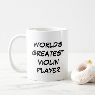 Taza De Café Mug "El mejor violinista del mundo"