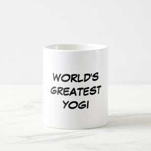 Taza De Café Mug "El mejor yogi del mundo"