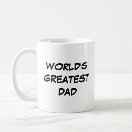 Taza De Café Mug "El papá más grande del mundo"