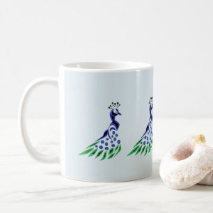 Taza De Café Mug: El pavo real