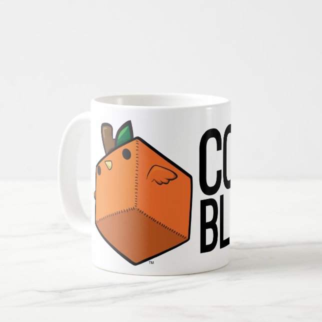 Taza De Café Mug, el poderoso naranja de escaramuzas de Stitchm (Anverso izquierdo)