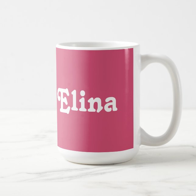 Taza De Café Mug Elina (Derecha)