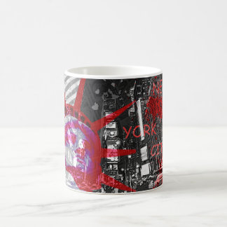 Taza De Café mug embala utilizó Nueva York estatua libertad