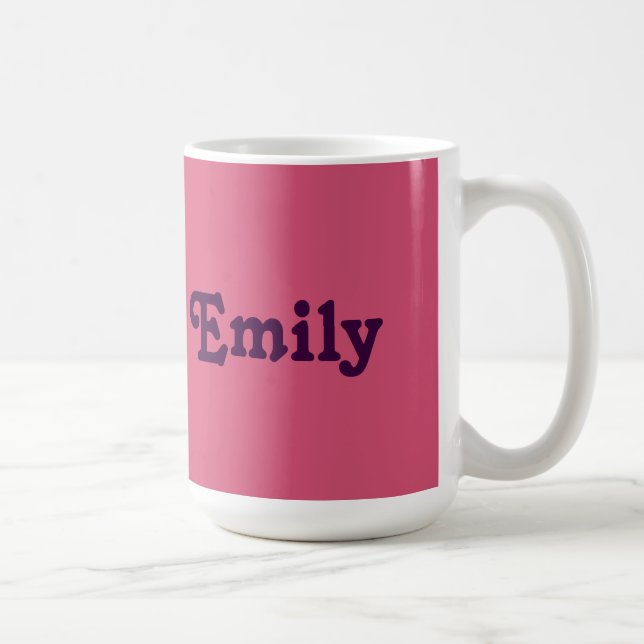 Taza De Café Mug Emily (Derecha)