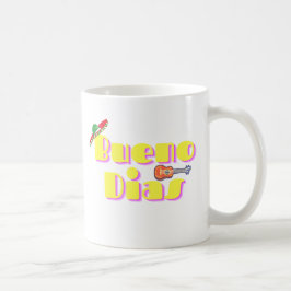 Taza De Café Mug Española (Buenos Días)