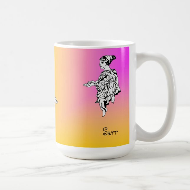 Taza De Café Mug : Estatua de Grecia (Derecha)