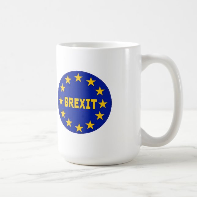 Taza De Café Mug EU Brexit (Derecha)