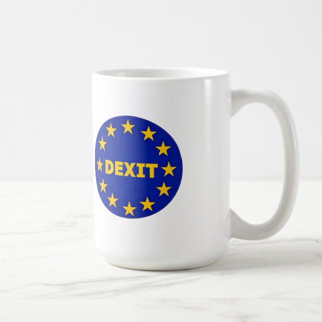 Taza De Café Mug EU Dexit (Derecha)