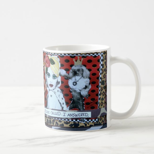 TAZA DE CAFÉ MUG-FABULOUS LLAMADO. CONTESTÉ (Derecha)