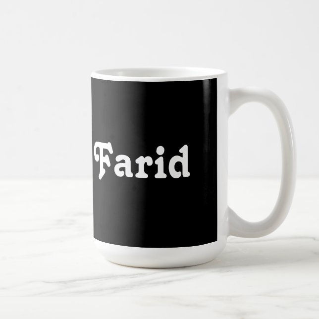 Taza De Café Mug Farid (Derecha)