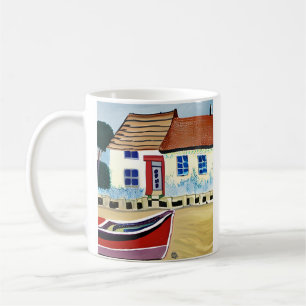Taza De Café Mug favorita de papá personalizado   Casa de playa