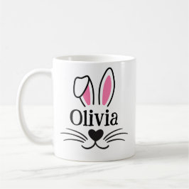 Taza De Café Mug Feliz de Pascua Personalizada