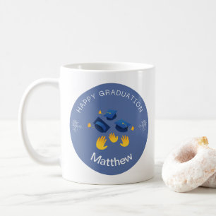 Taza De Café Mug - Feliz Graduación Personalizada - Añadir nomb