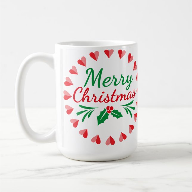 Taza De Café Mug Feliz Navidad (Izquierda)