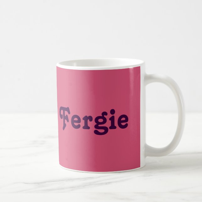Taza De Café Mug Fergie (Derecha)