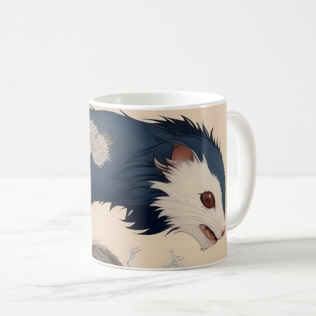 Taza De Café Mug  -  Ferret - Japan (Anverso derecho)
