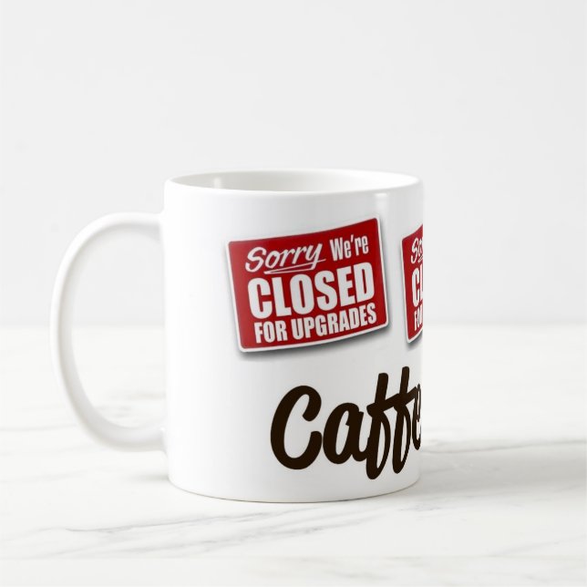 Taza de café Mug Fijación de cafeína (Izquierda)