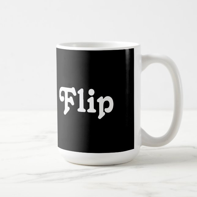 Taza De Café Mug Flip (Derecha)