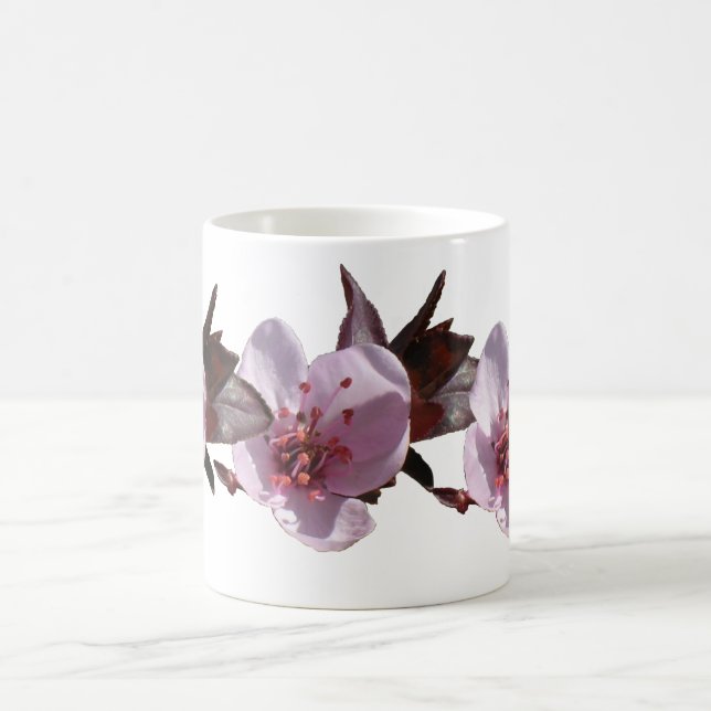Taza De Café Mug - Flor de ciruelas (Centro)