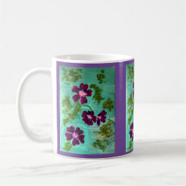 Taza De Café Mug Floral