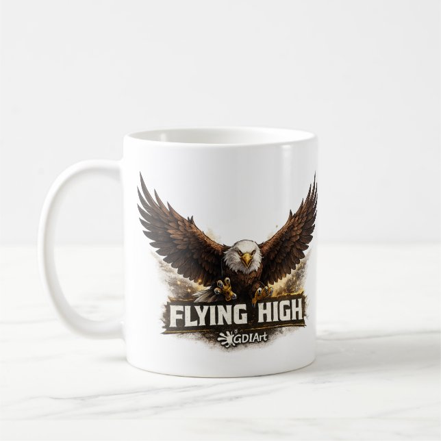 TAZA DE CAFÉ MUG - FLYING HIGH (Izquierda)