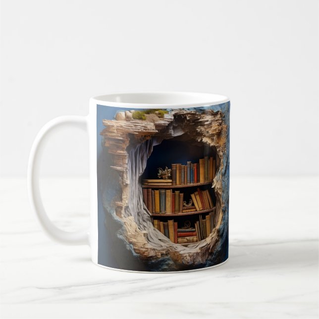 Taza De Café Mug for book lovers (Izquierda)