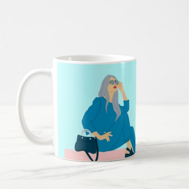 Taza De Café Mug for Faith-Driven Christian Business Women (Izquierda)