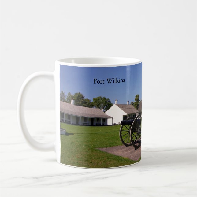 Taza De Café Mug Fort Wilkins (Izquierda)