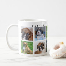 Mug. foto de perro personalizado